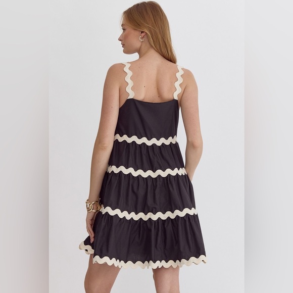 NWT Entro Ruffle Rikrak Dress - Picture 2 of 9
